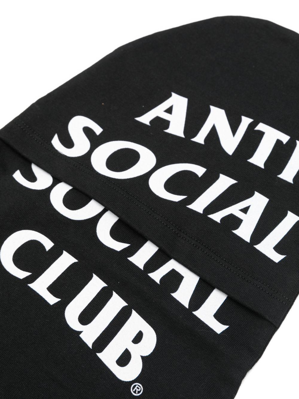 logo-embroidered beanie ASSC120035 BLACK ANTI SOCIAL SOCIAL CLUB