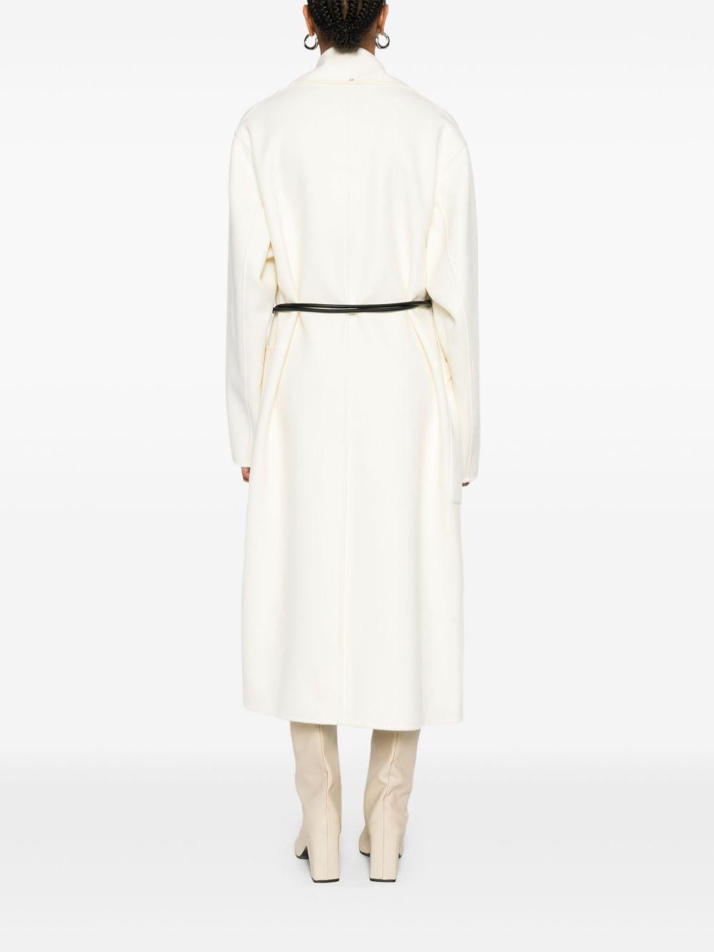 Withe Abate coat 2522016031 ABATE018 SPORTMAX