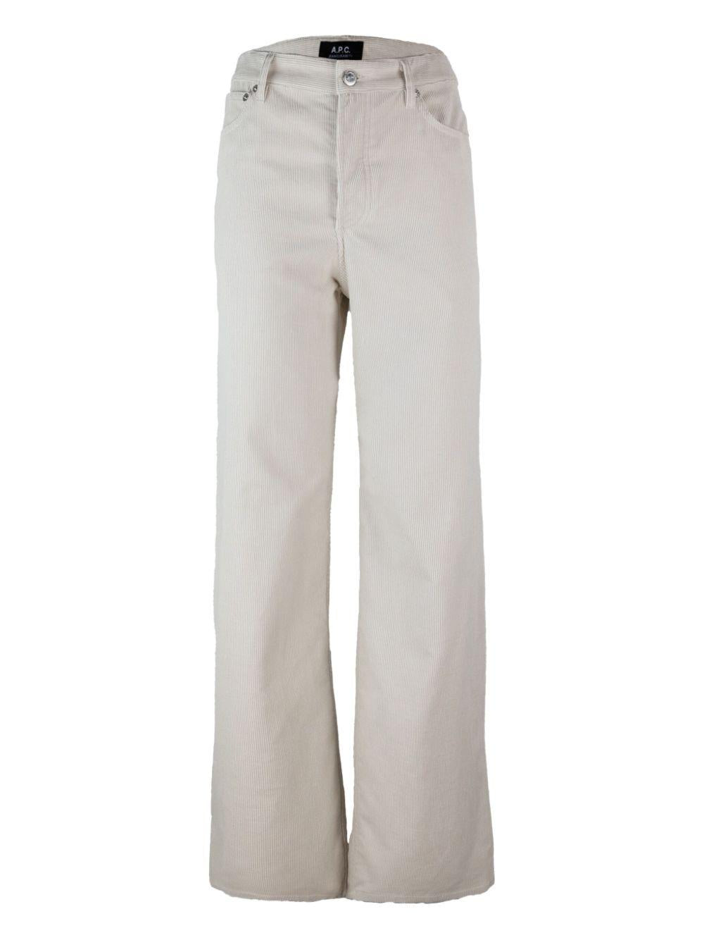 Velvet trousers COHHO F09181AAE A.P.C.