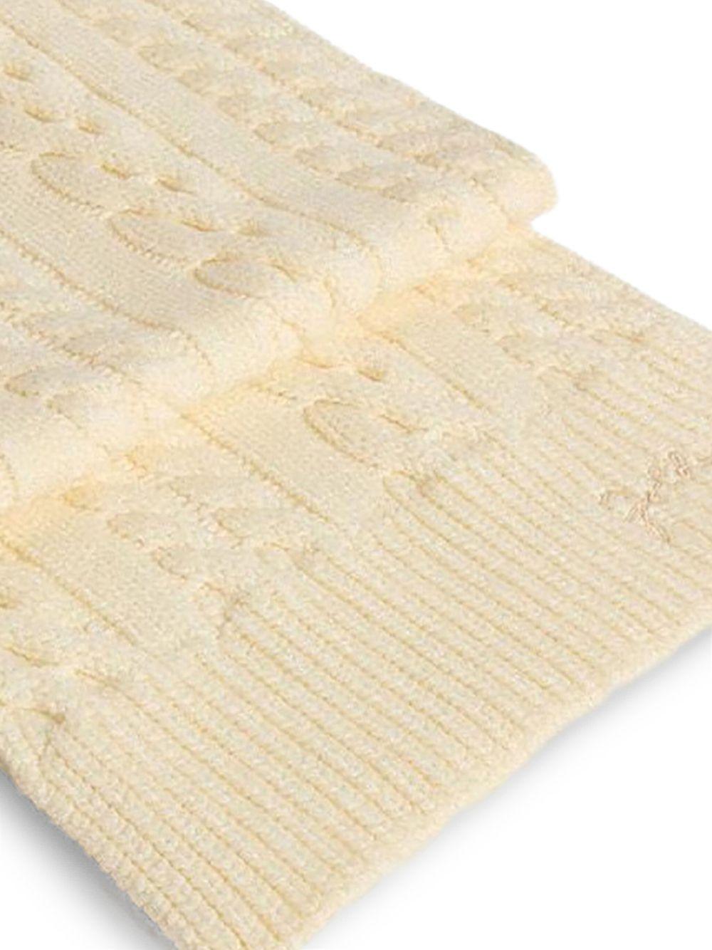knit cable journey scarf GUP02421 P00219911616 GOLDEN GOOSE