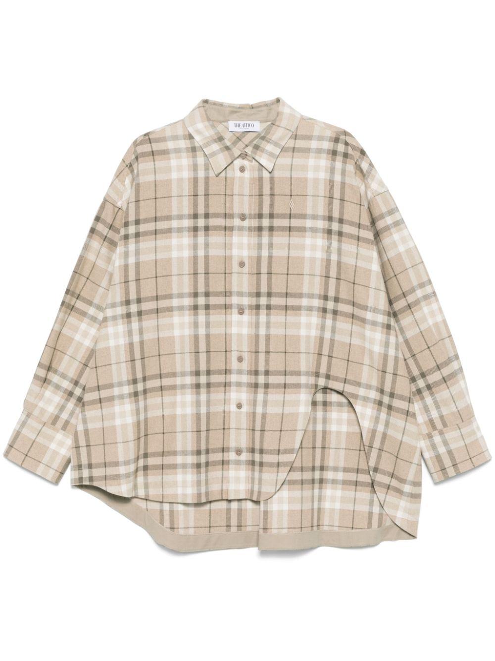 Asymertic shirt 250WCH00004 CC050AA198 THE ATTICO
