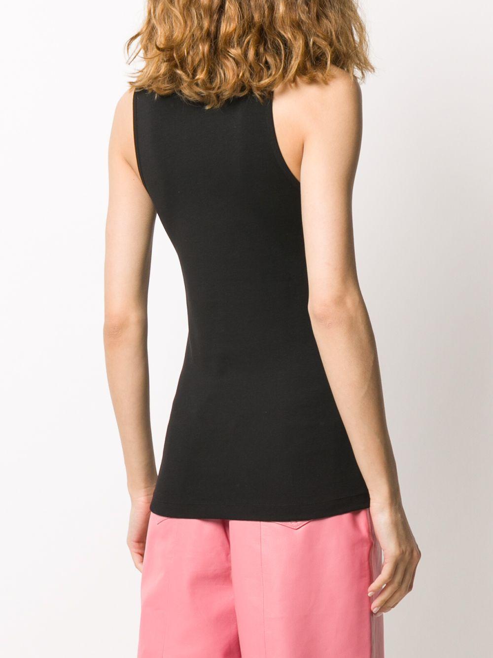 Organic-cotton tank top<BR/><BR/><BR/> JE0159994 999B PATOU