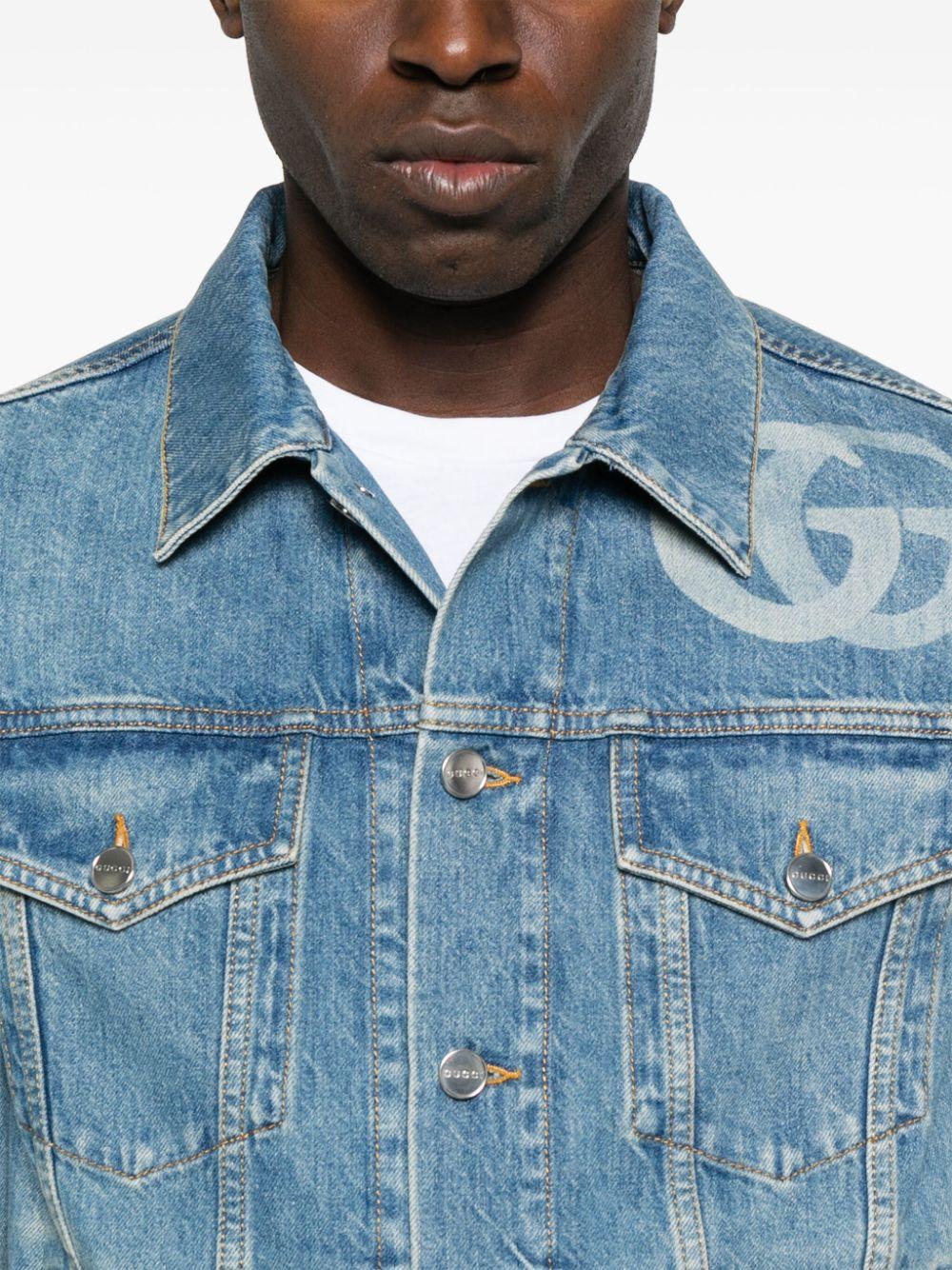 Denim jacket<BR/><BR/><BR/> 815625 XDC6W4492 GUCCI