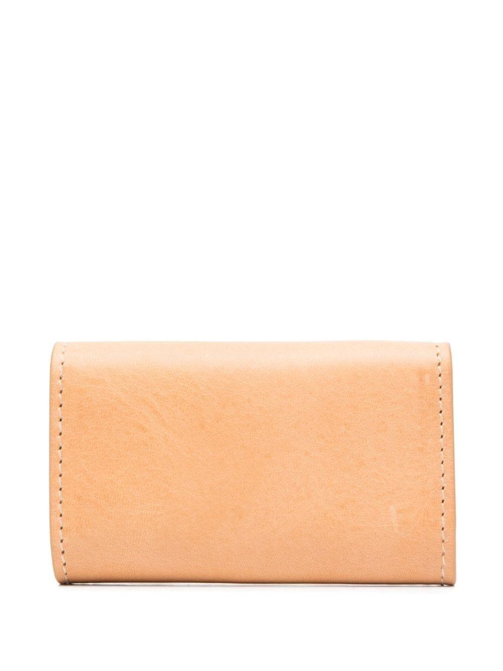 Debossed-logo key-chain wallet SKH144PV0001 NA106 IL BISONTE