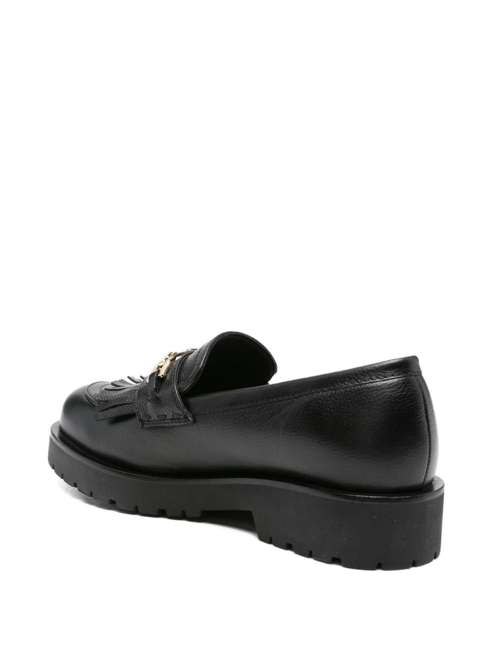 Platform Loafer with Metallic Logo 252TCP152 00006 TWINSET