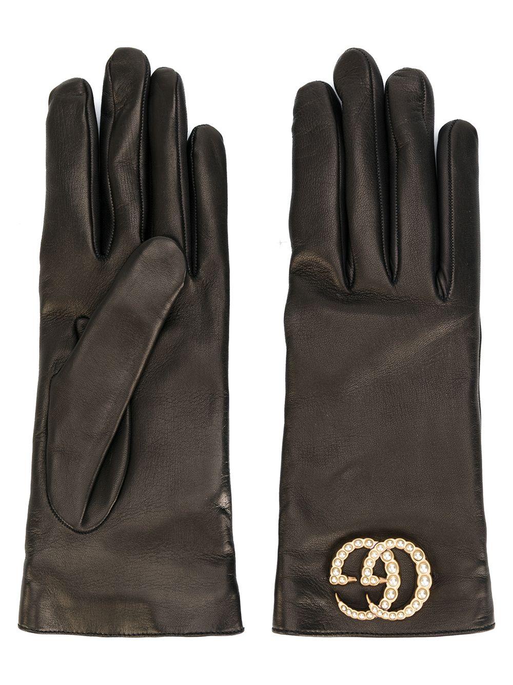 Logo gloves 477961 BAP00 1000 GUCCI
