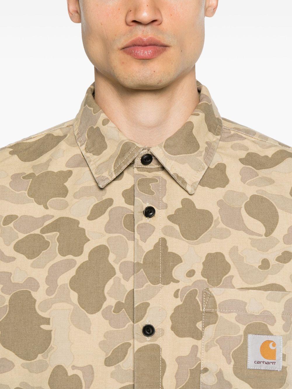 L/S Camo Shirt I033769 L/S Duck Shirt2R4.06 CARHARTT WIP