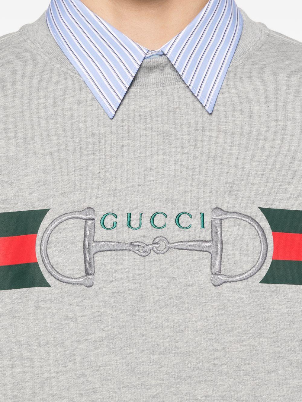 Cotton jersey sweatshirt with print 848737 XJHOK1056 GUCCI