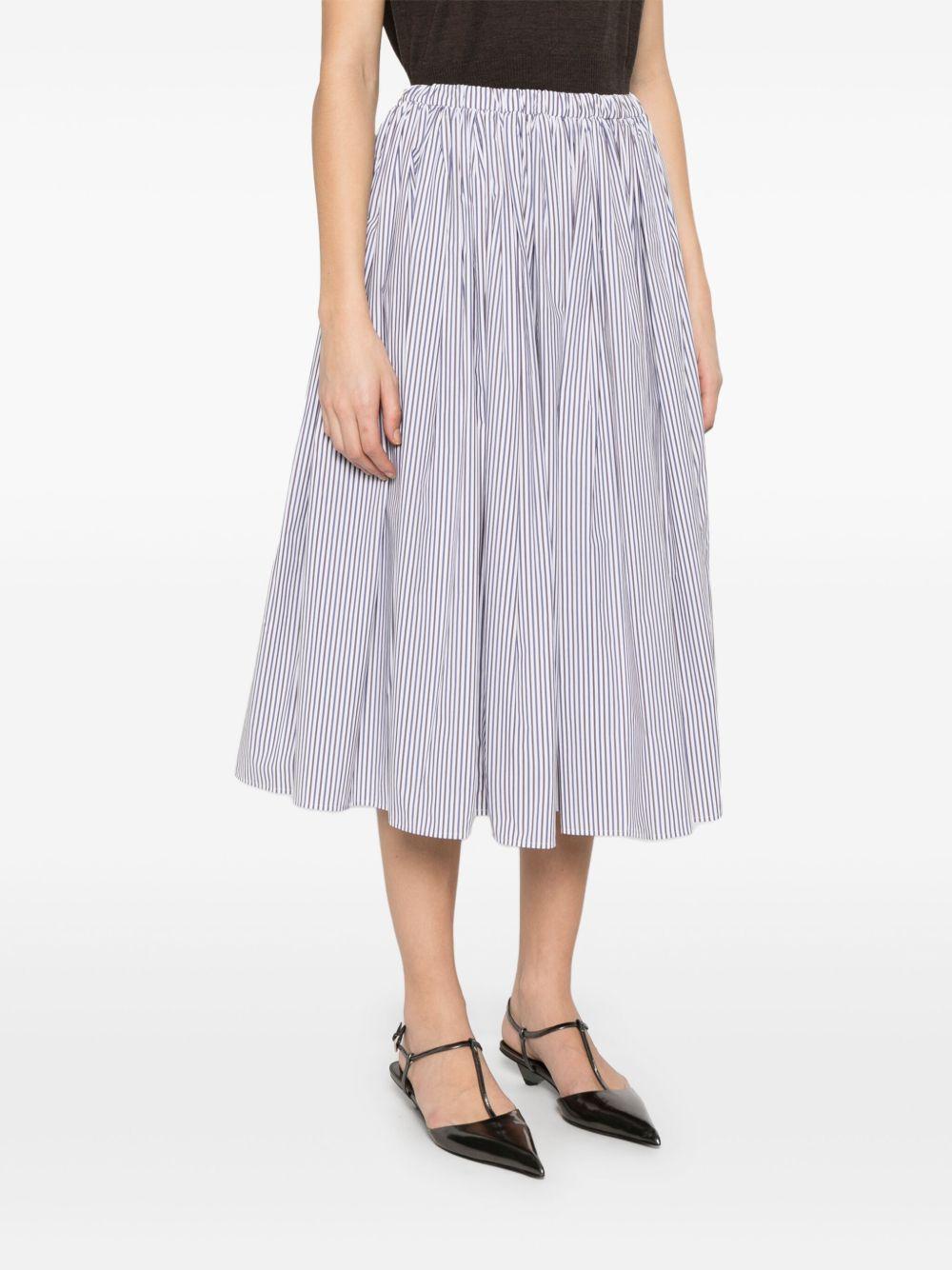 Midi stripes skirt 21X000 16QHF0UB0 PRADA