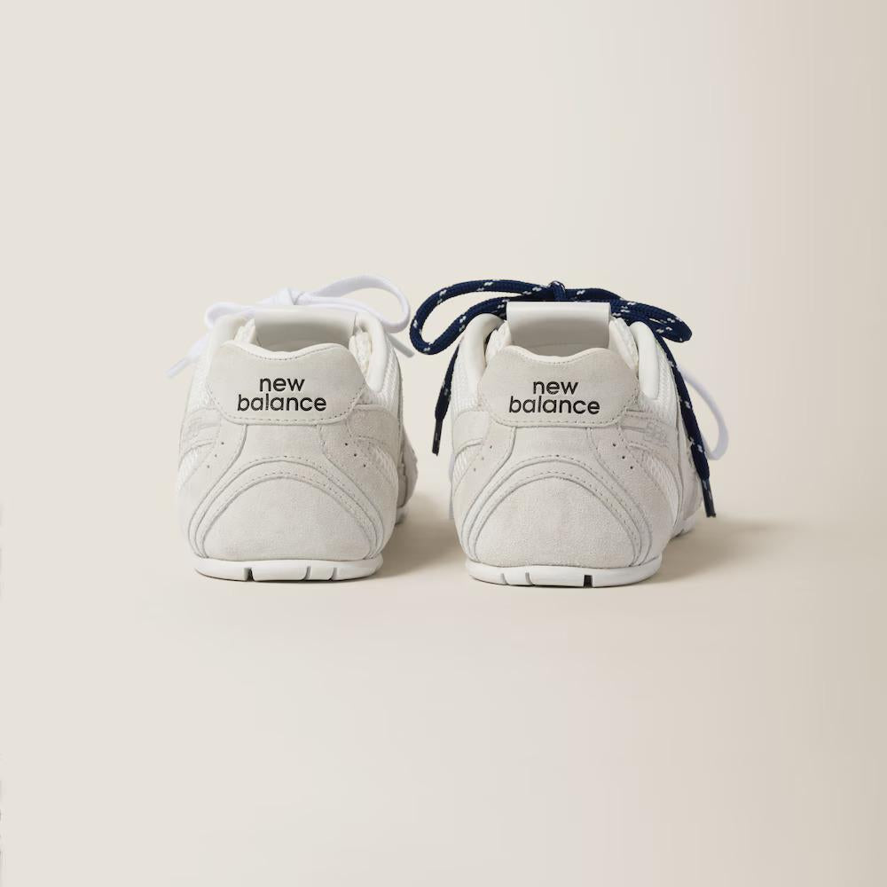 New Balance X Miu Miu 530 SL suede and mesh sneakers 5E165E3D8C F-BD05F0009 NEW BALANCE BY MIU MIU