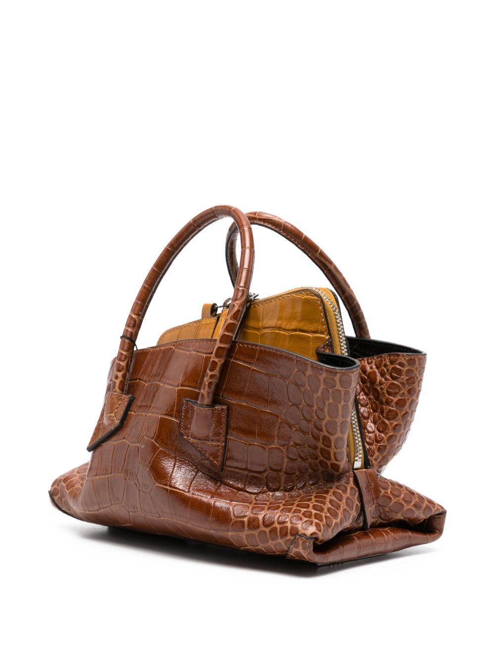 La Passeggiata Mini Top Handle bag 260WAH00063 LBT155PR490 THE ATTICO