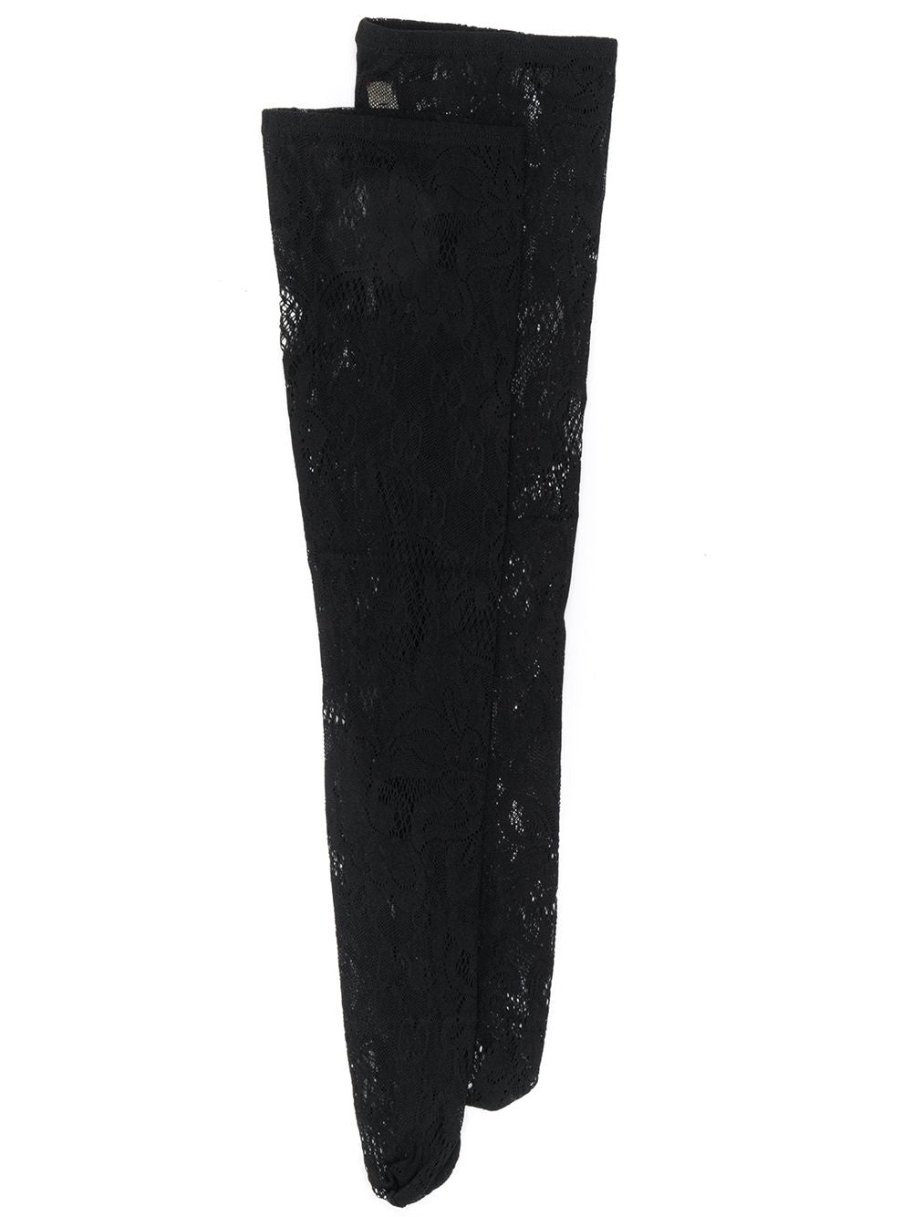 Calze in pizzo colore nero