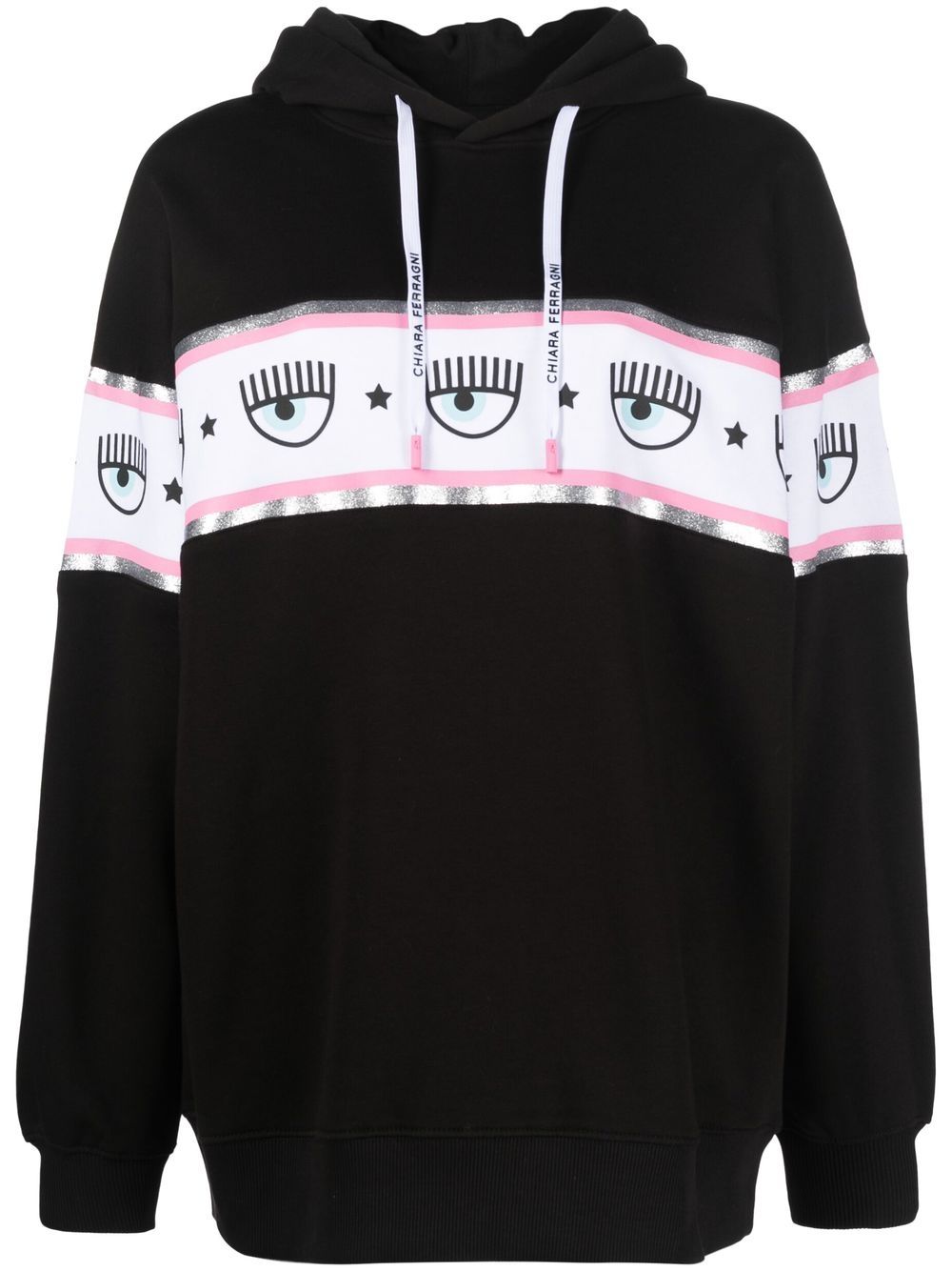 Felpa con cappuccio con coulisse Logomania