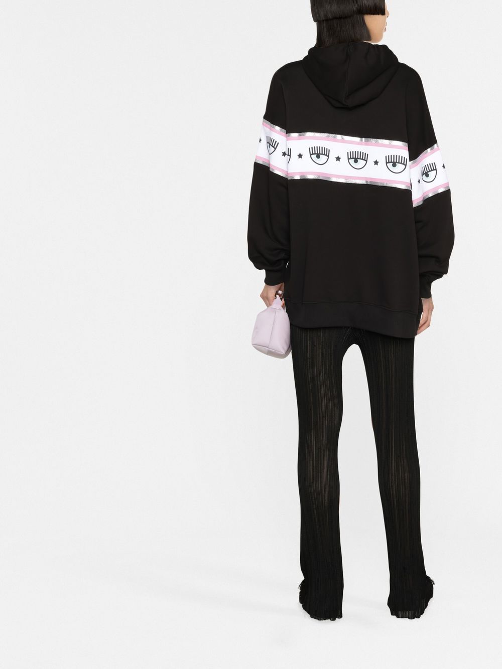 Felpa con cappuccio con coulisse Logomania