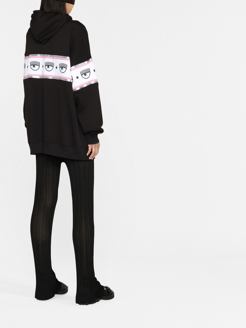 Felpa con cappuccio con coulisse Logomania