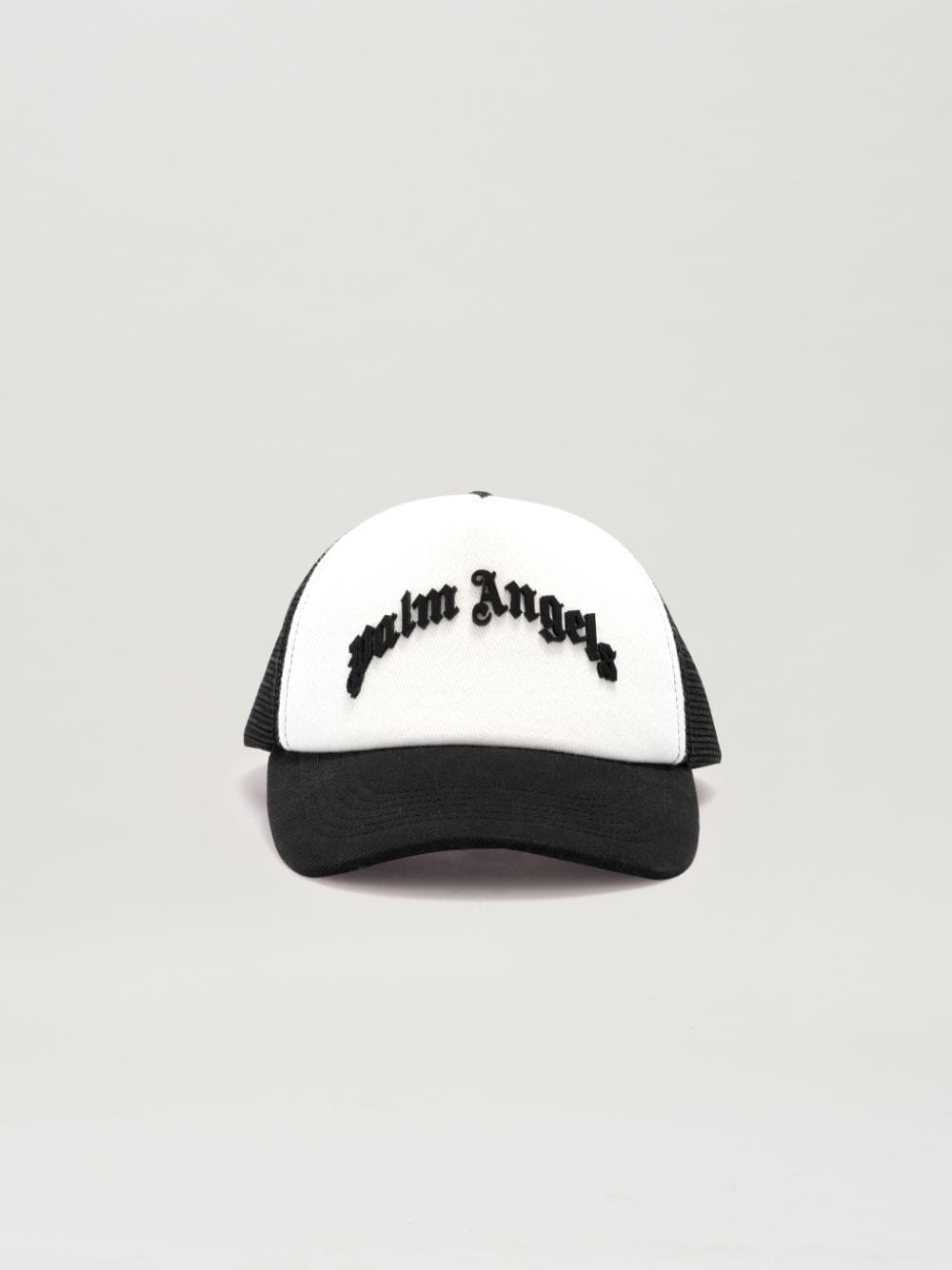 Cappuccio con stampa logo bianco/nero