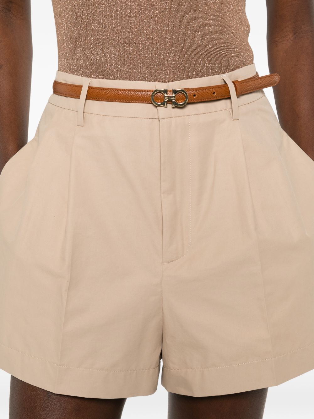 Pleated Shorts PAD266F338 L7900157 FABIANA FILIPPI 