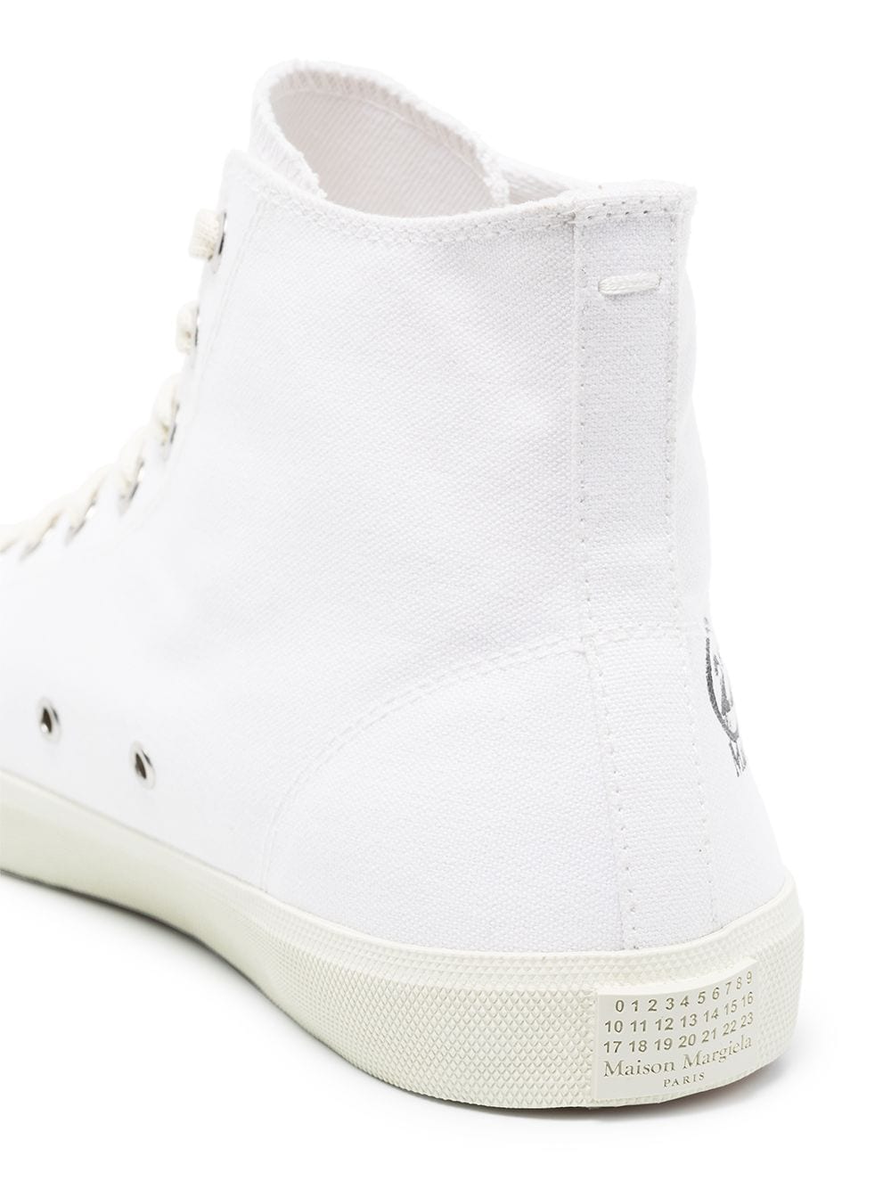 Sneakers Tabi in tela colore bianco