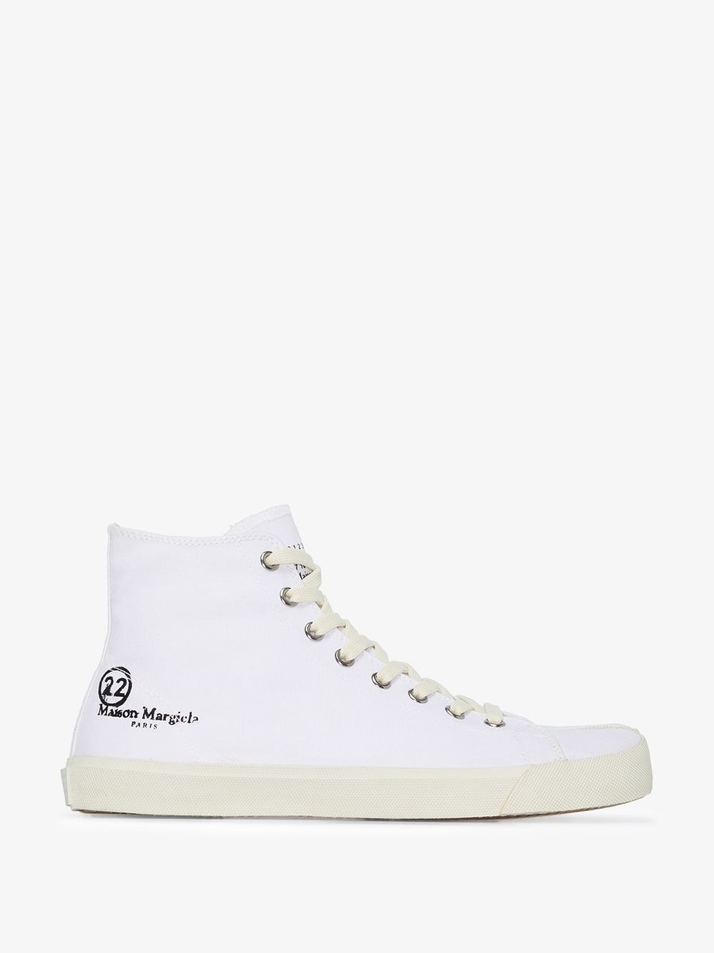 Sneakers Tabi in tela colore bianco