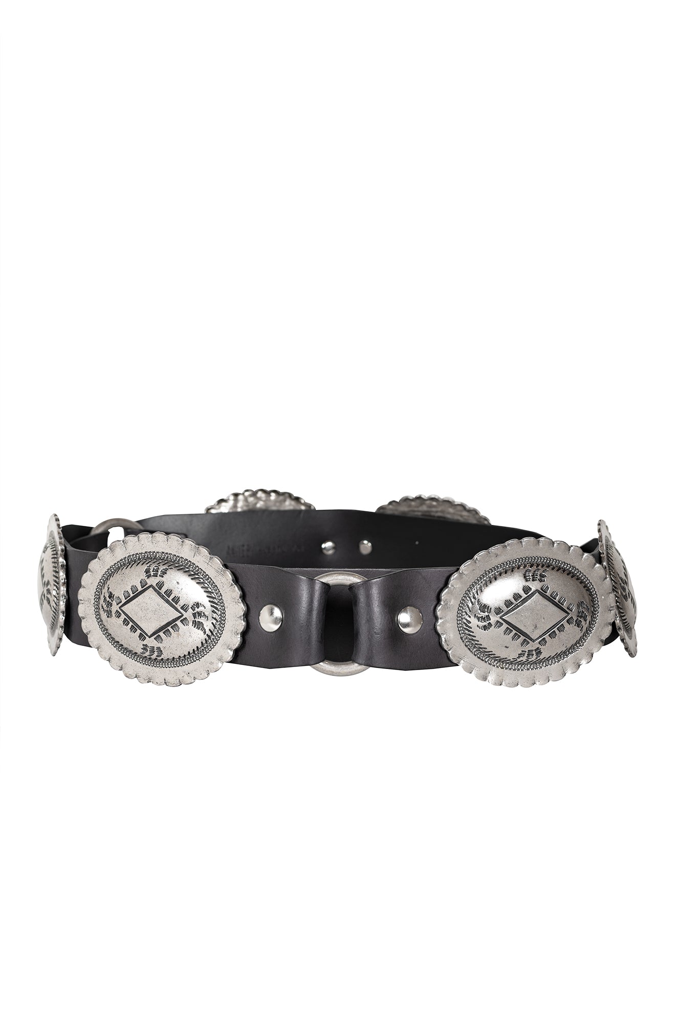 Texy belt with ornate buckles 1A1005 00002 ANIYE BY 
