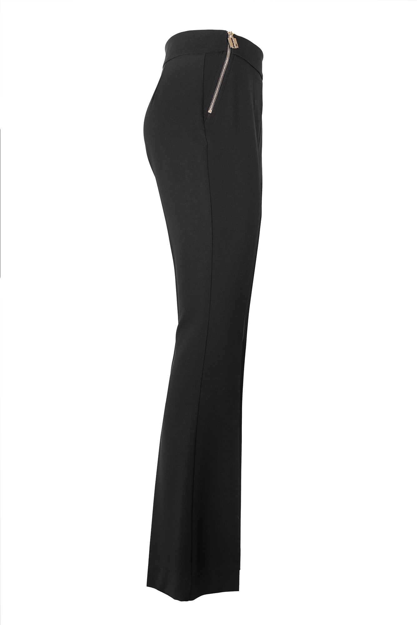 Trompette trousers with contrasting zip detail