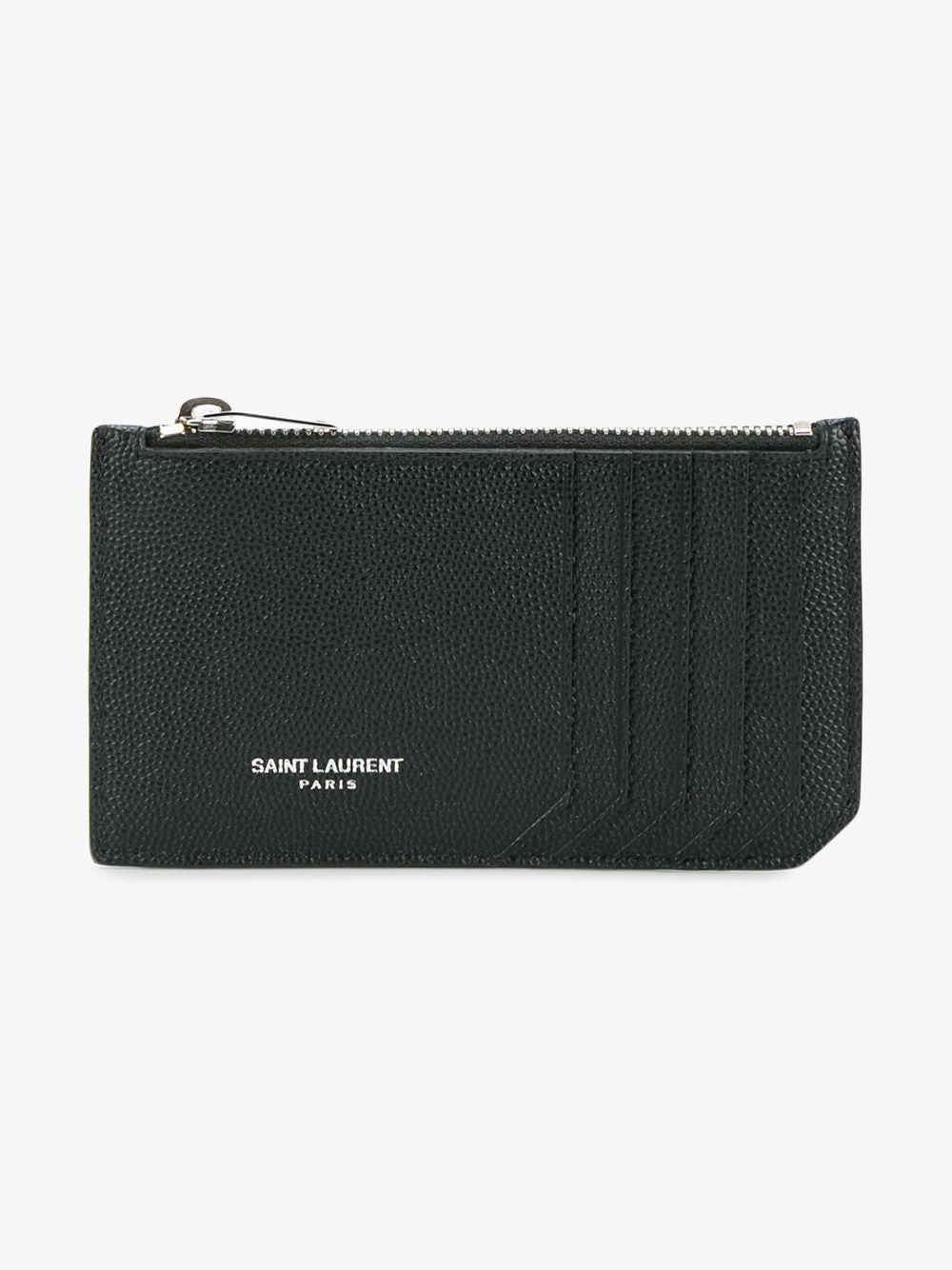 Zipped card case 609362BTY0N 1000 SAINT LAURENT 