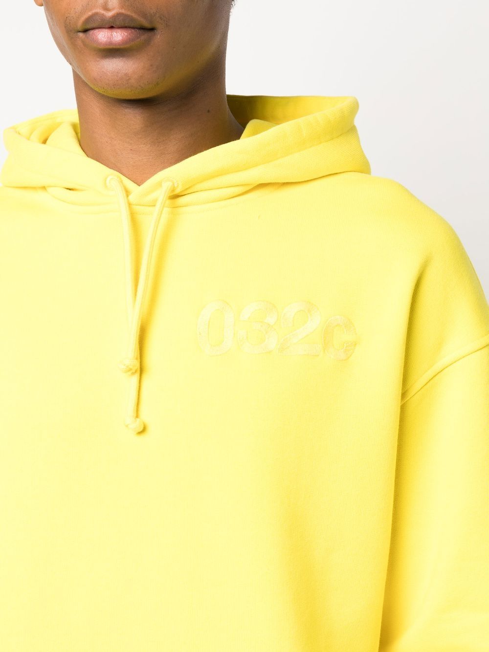 Logo-embroidered organic cotton hoodie