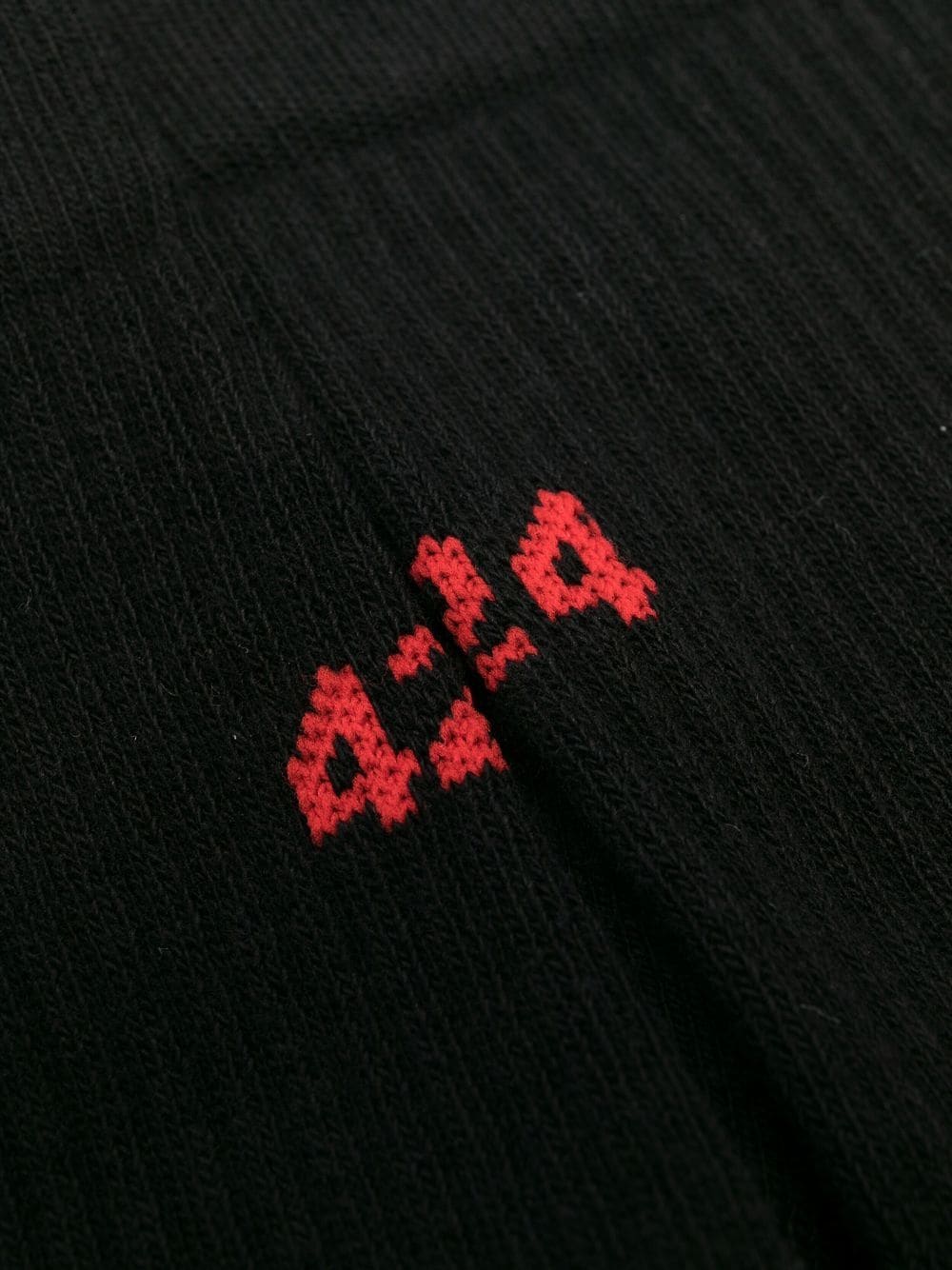 Intarsia-logo socks from 424