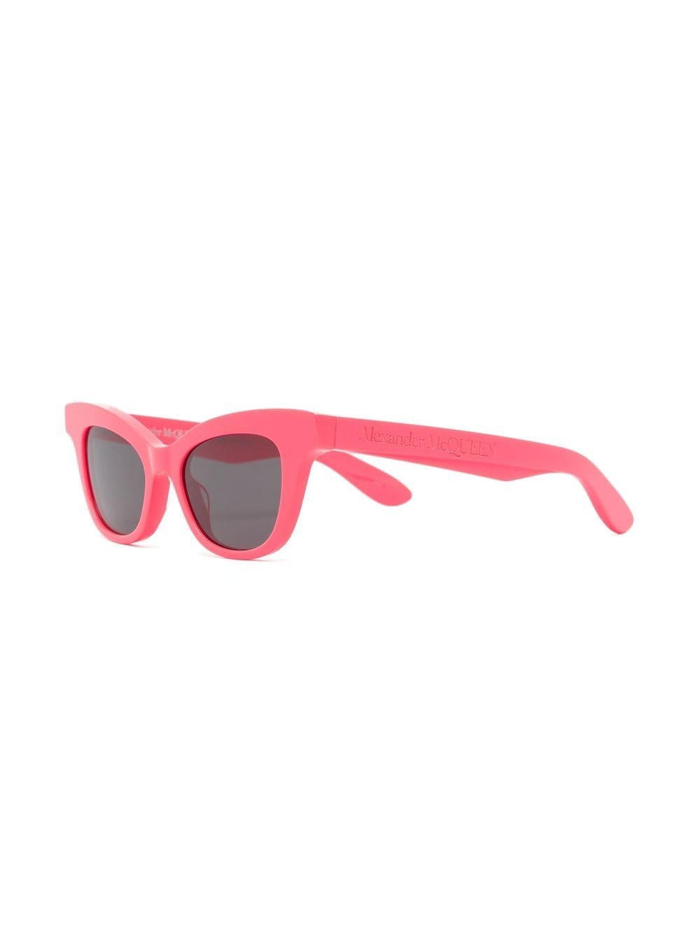 Tinted cat-eye sunglasses