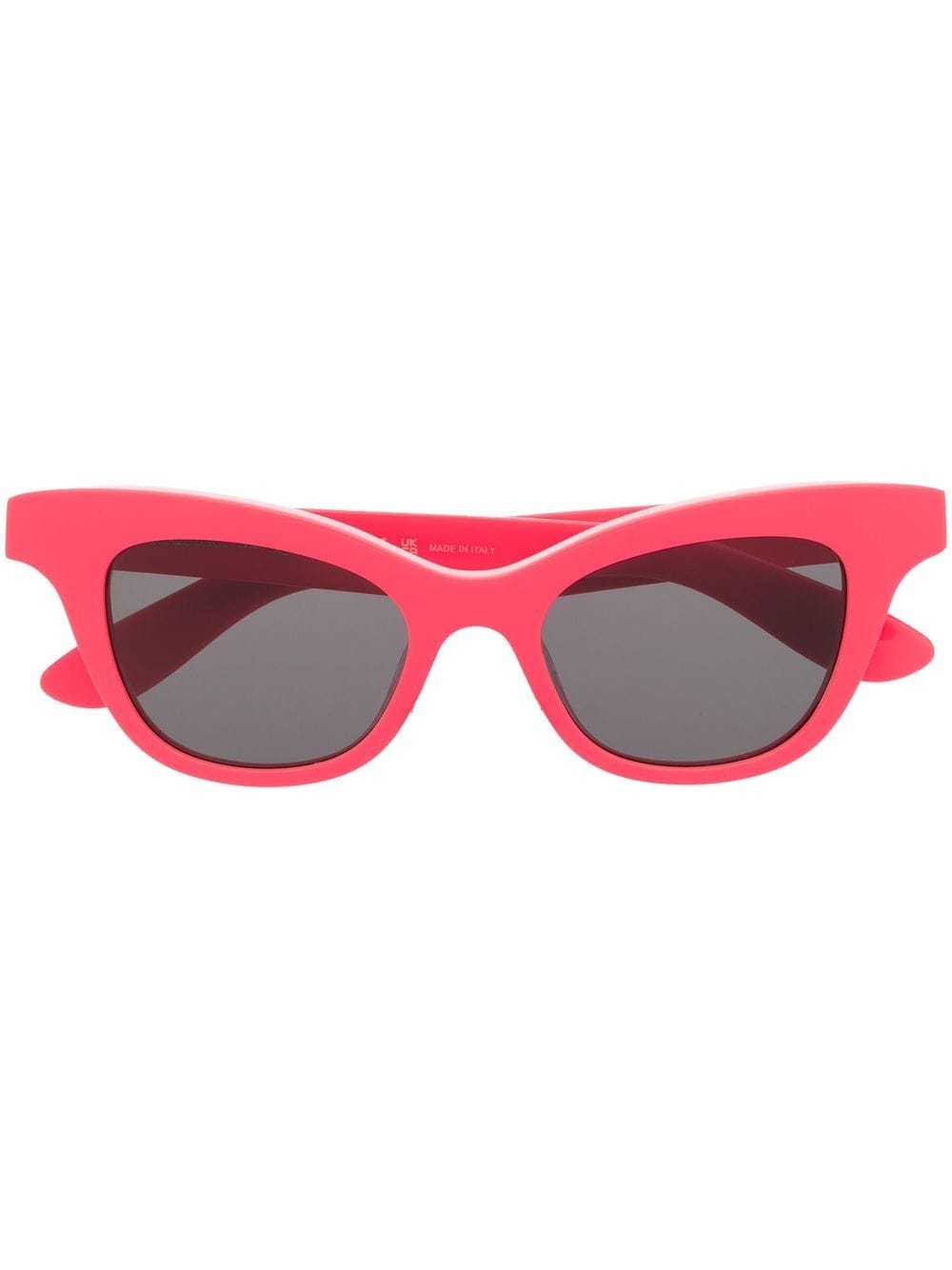 Tinted cat-eye sunglasses