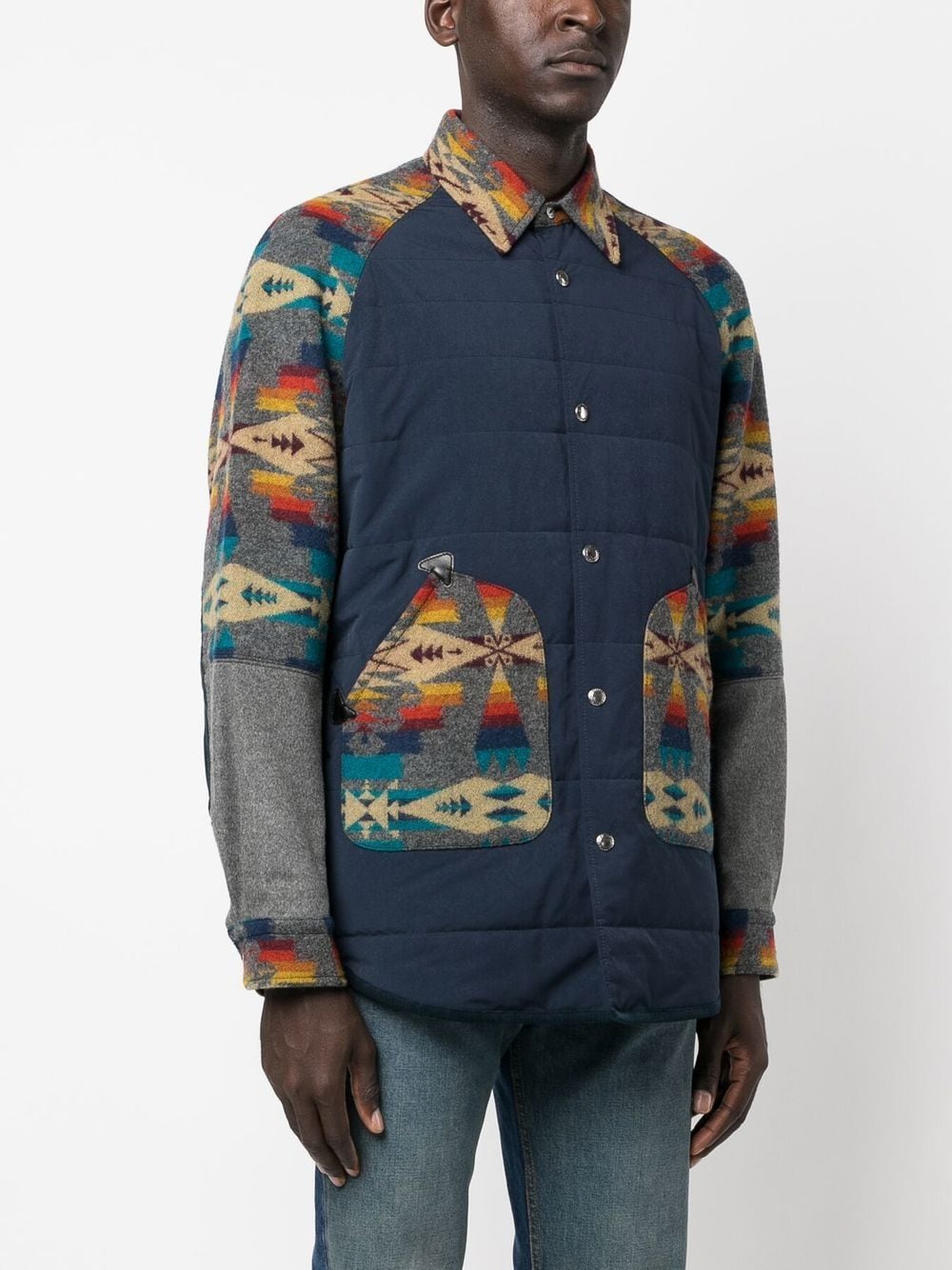 Padded shirt-jacket