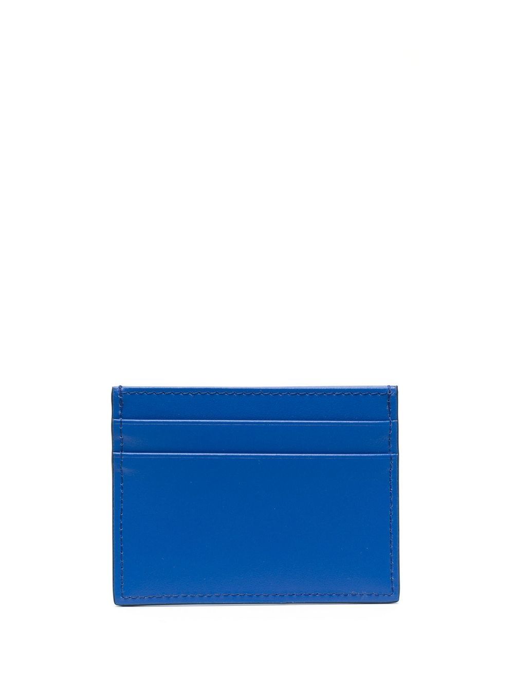 Blue logo cardholder wallet
