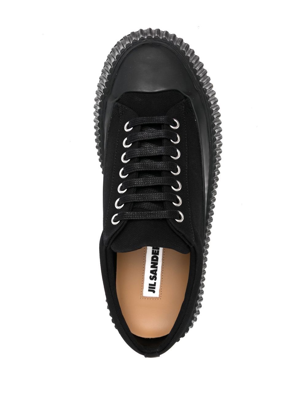 Low-top lace-up sneakers