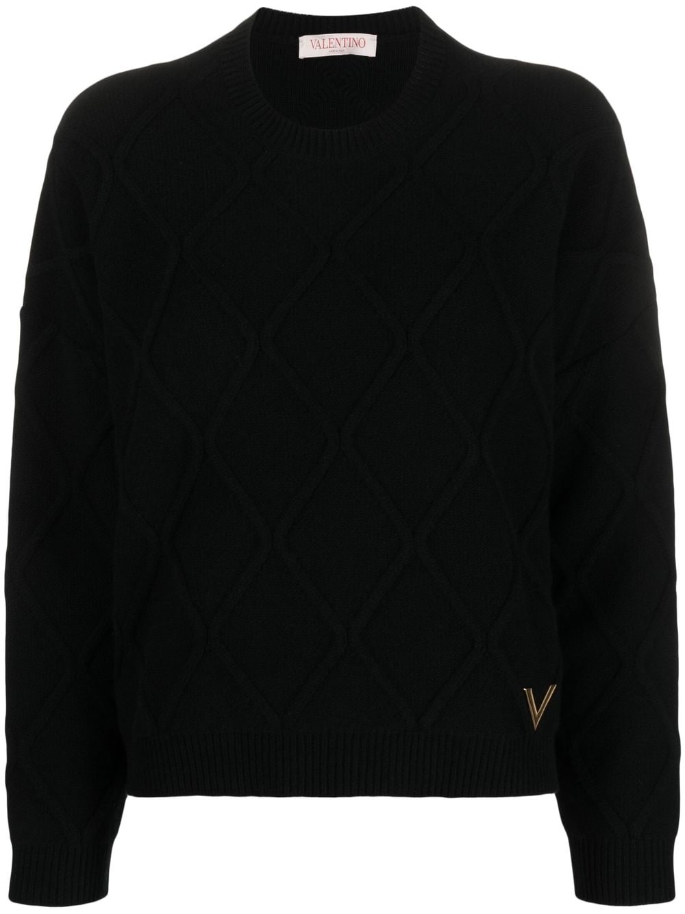 VGold virgin wool jumper