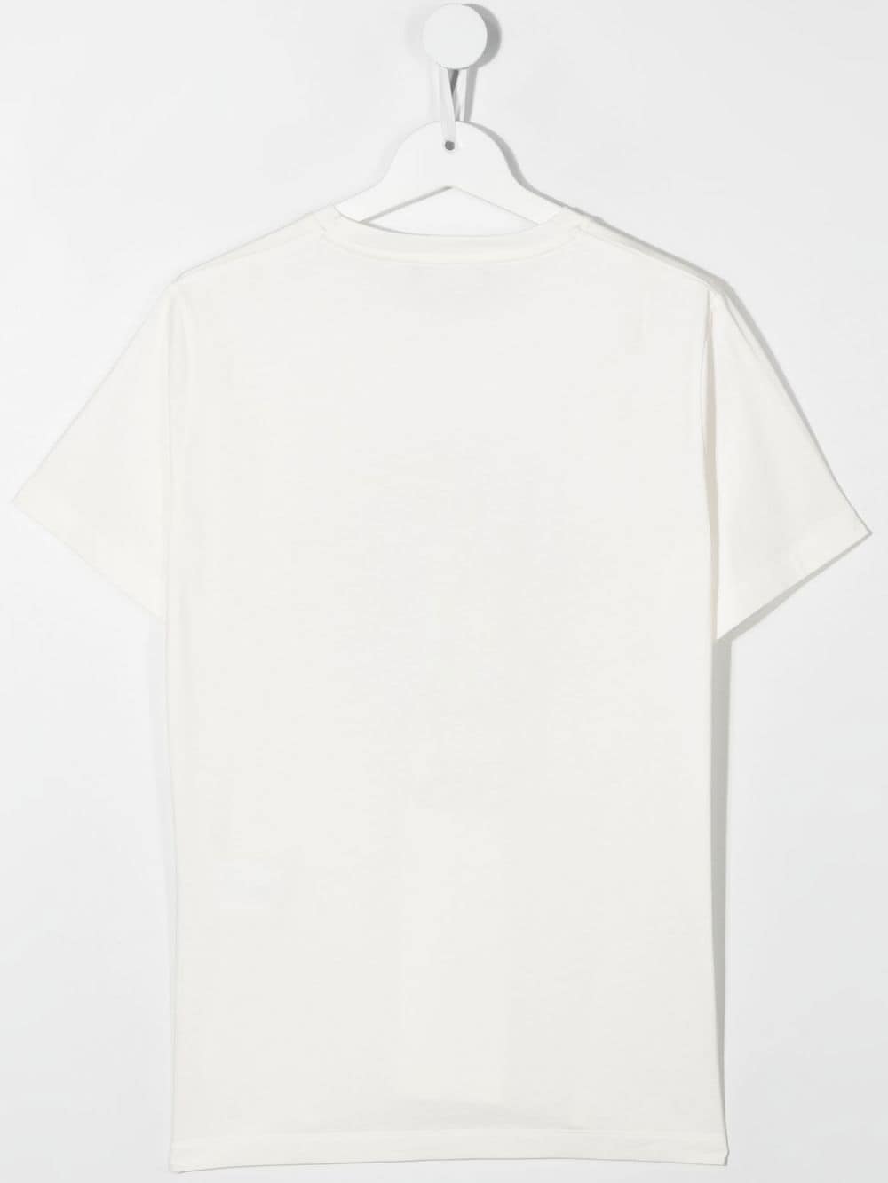 T-shirt TEEN bianca/multicolore con stampa Medusa