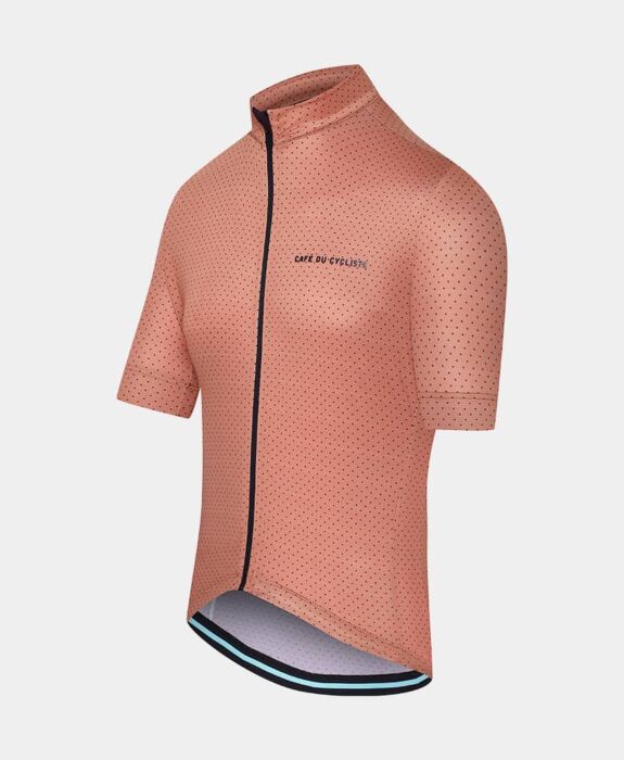 FLEURETTE Lightweight Cycling Jersey FLEURETTE JERSEY MOCCHA CAFÉ DU CYCLISTE 