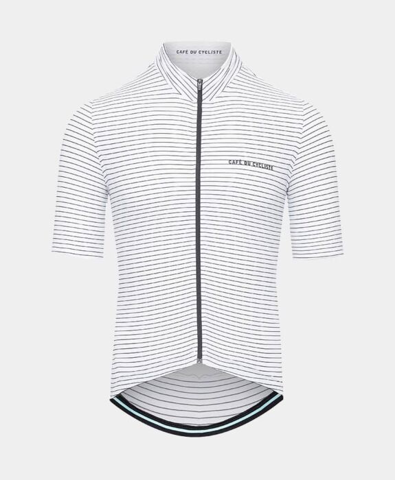 Summer Cycling Jersey FRANCINE JERSEY WHITE CAFÉ DU CYCLISTE 