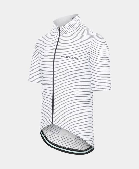 Summer Cycling Jersey FRANCINE JERSEY WHITE CAFÉ DU CYCLISTE 