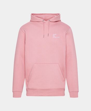 PRUNE  Pink Unisex Hooded Sweatshirt