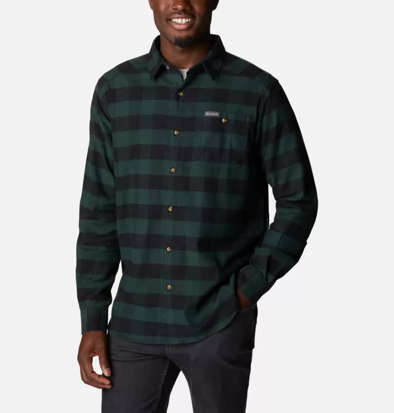Cornell Woods Flannel Long Sleeve Shirt<BR/>
