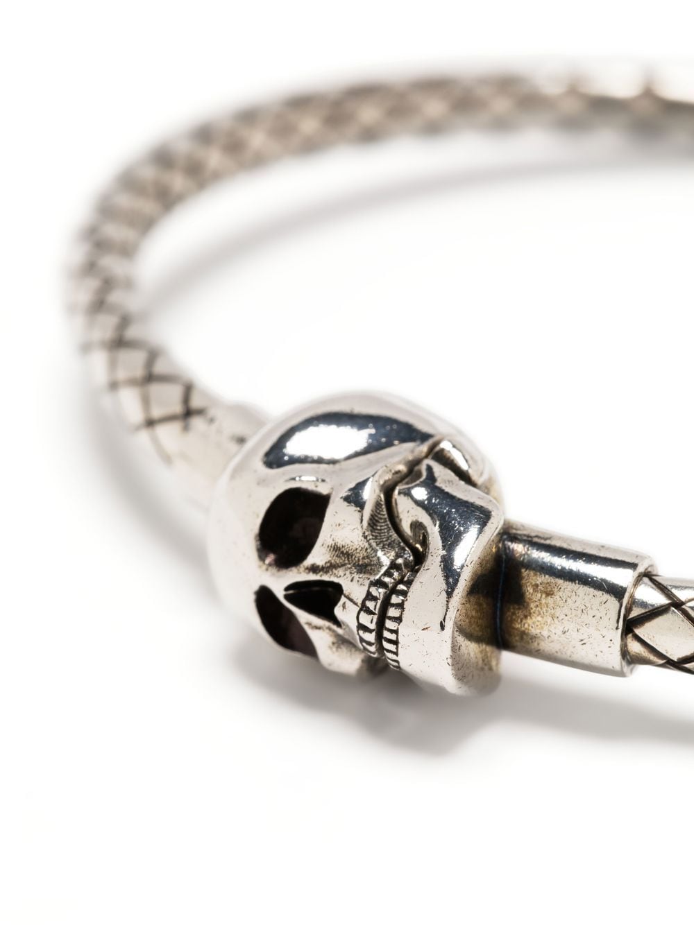 Skull-charm bracelet