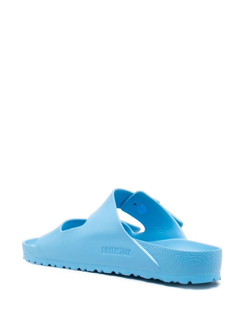 Light blue Arizona open-toe slides