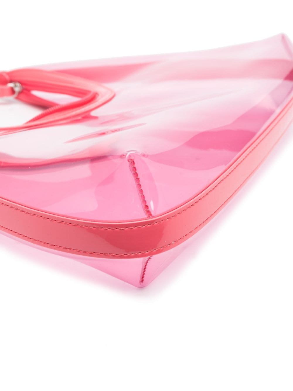 Transparent PVC shoulder bag