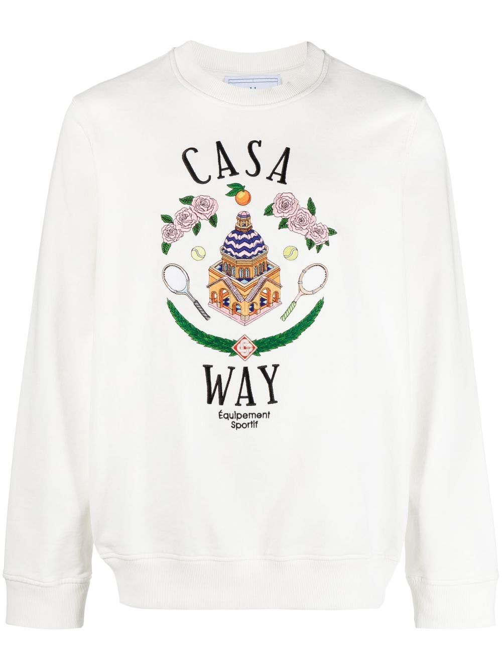 Casa Way embroidered sweatshirt