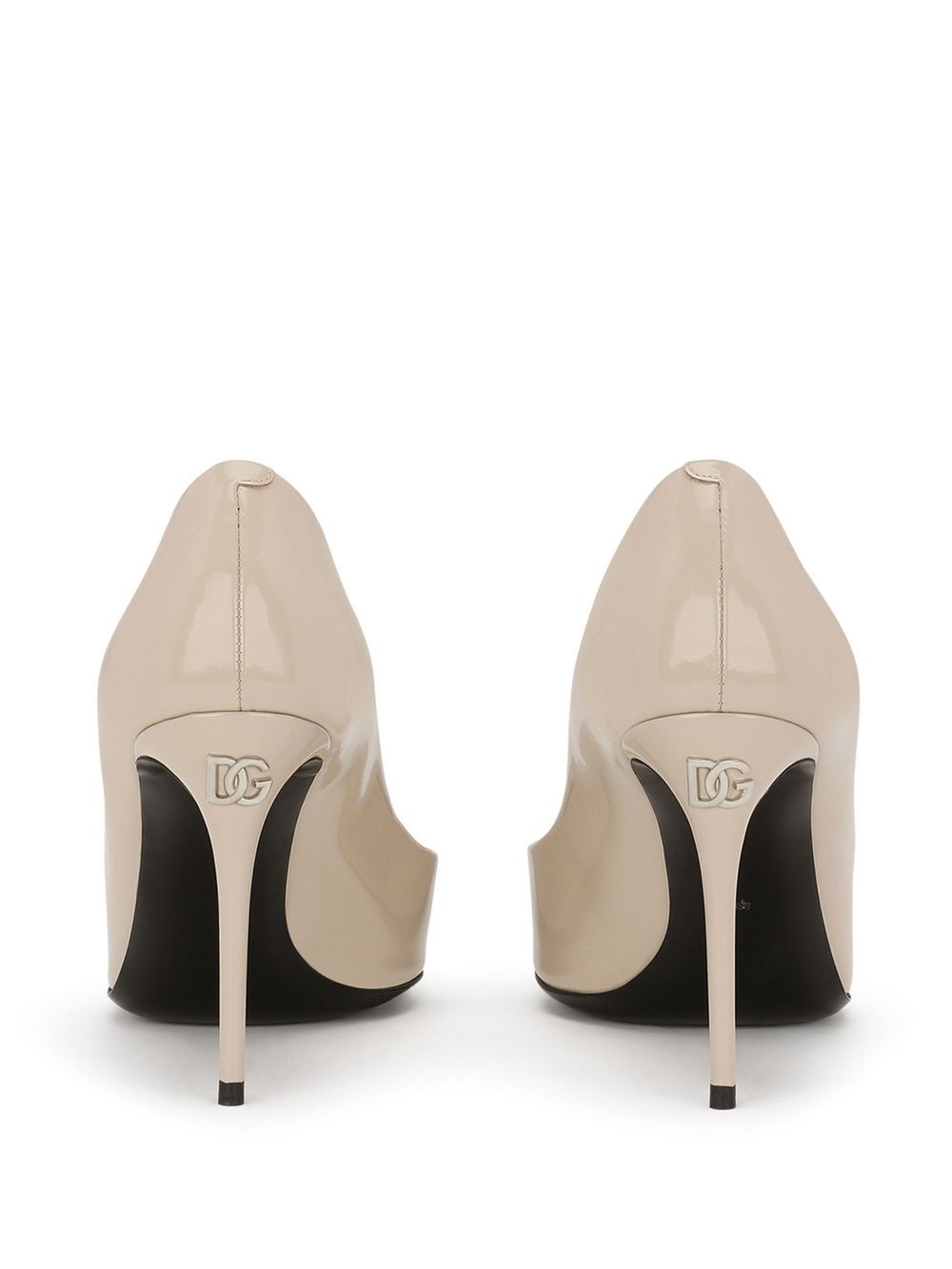 Kim Dolce&Gabbana <BR/>Pointed-toe patent leather
