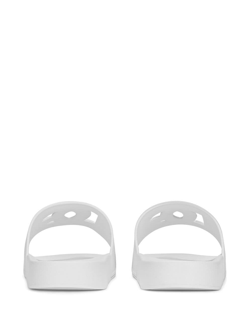 White Cut-out logo sliders