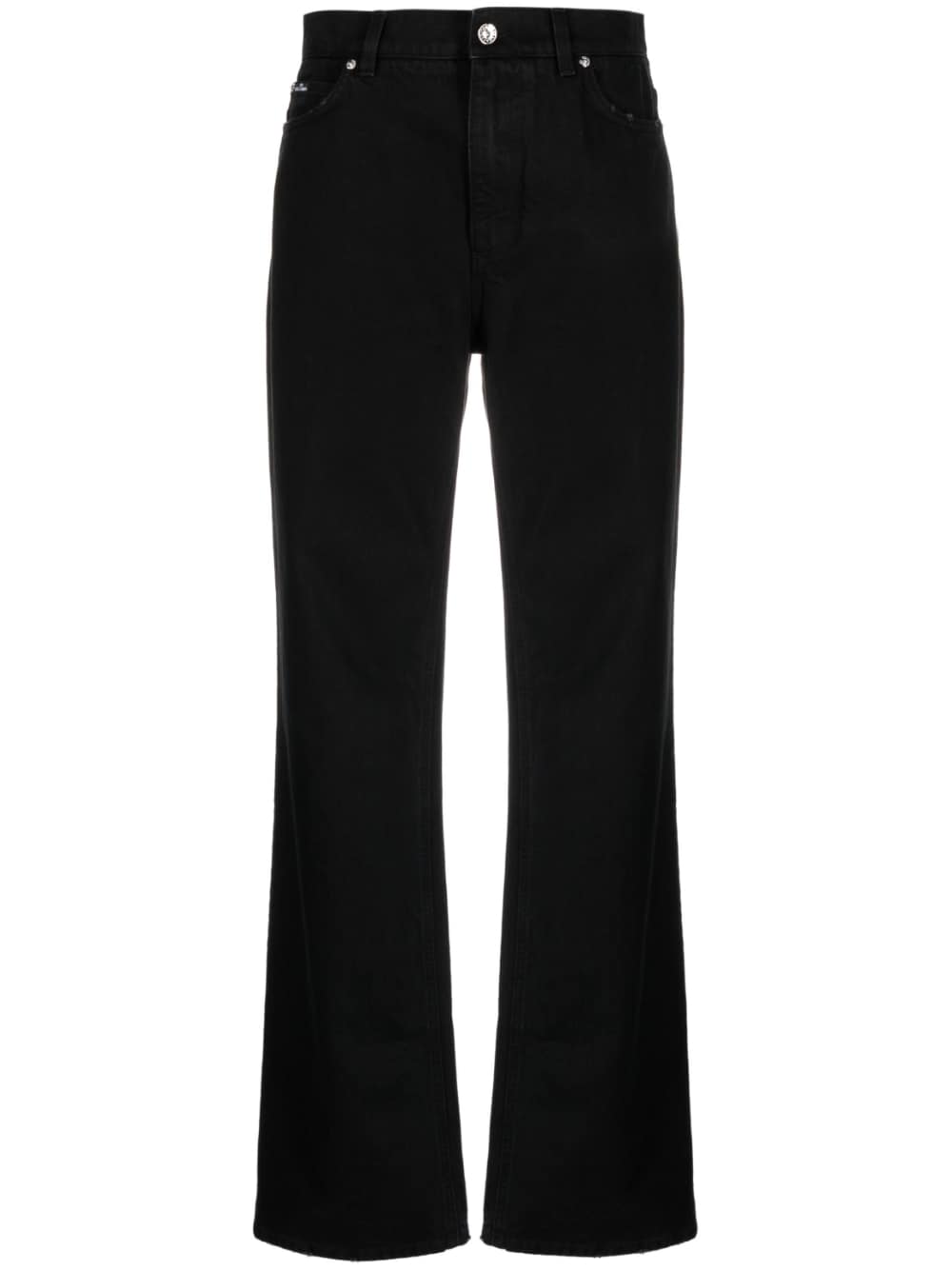 Kim Dolce&Gabbana<BR/>High-rise drop-crotch boyfriend jeans