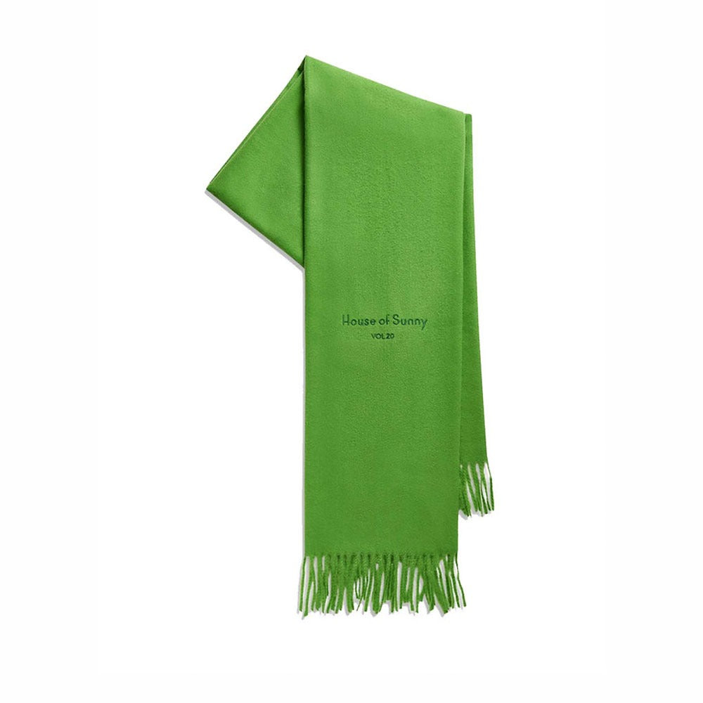 Green colour theory scarf