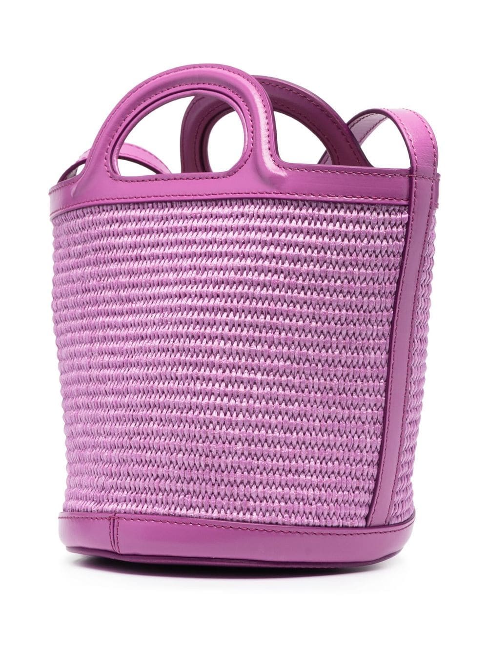Lilac mini Secchiello bucket bag