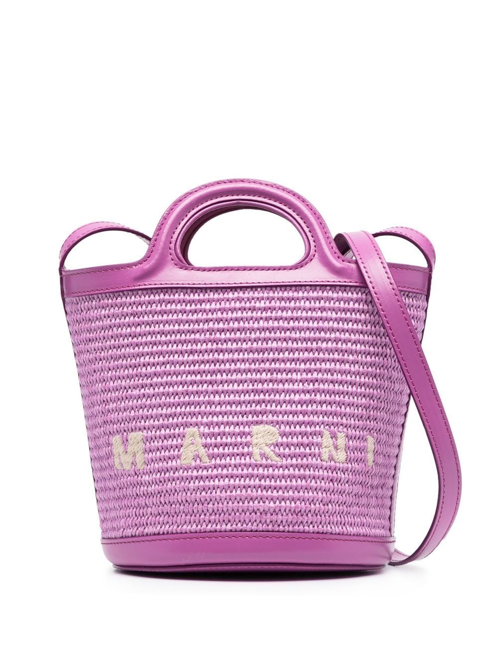 Lilac mini Secchiello bucket bag